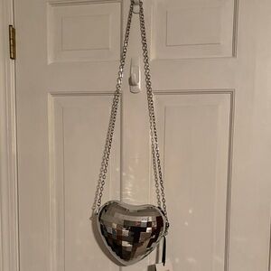 Kate Spade Silver Heart Mosaic bag Crossbody bnwt